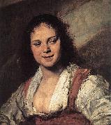 Frans Hals Gypsy Girl Spain oil painting artist